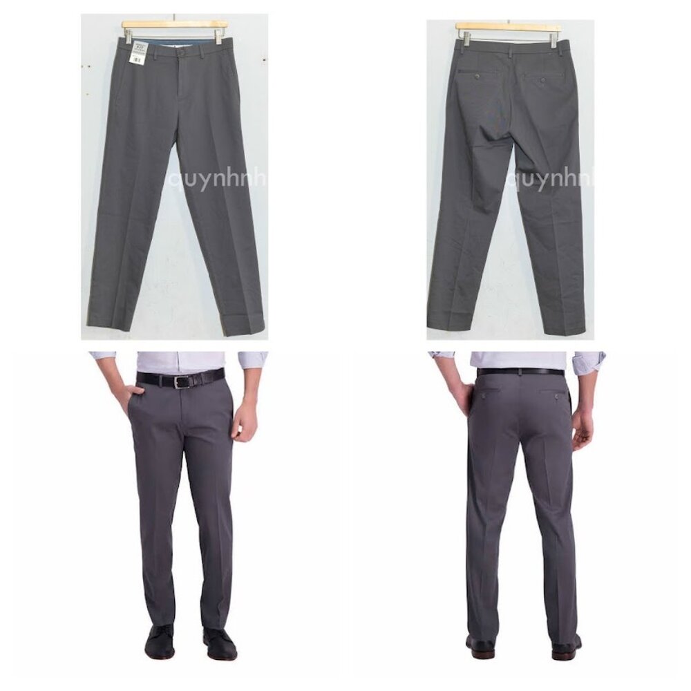 Haggar Men’s Non Iron Pant - Picture 1 of 8
